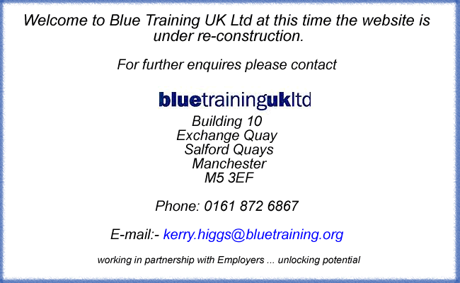 Blue Training UK Ltd